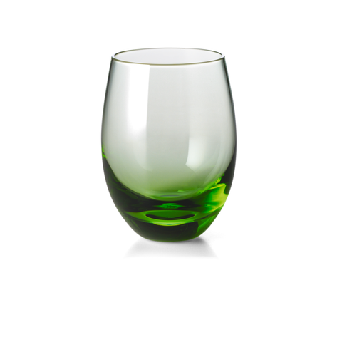 Dibbern 250ml Glass Solid Colour Tumbler Green