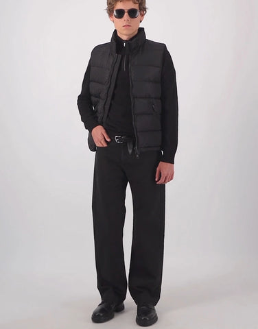 ROBINSON MAN | JCK Half-Zip Cashmere Sweater | Black