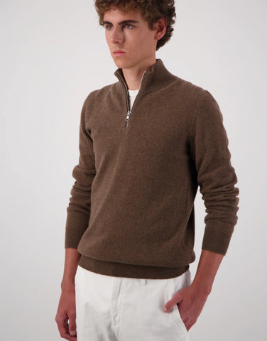 ROBINSON MAN | JCK Half-Zip Sweater | Driftwood