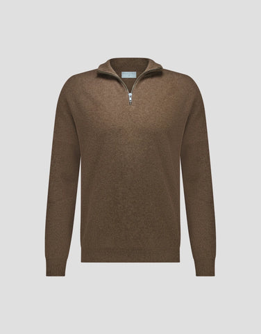 ROBINSON MAN | JCK Half-Zip Sweater | Driftwood