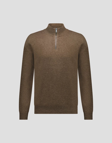 ROBINSON MAN | JCK Half-Zip Sweater | Driftwood