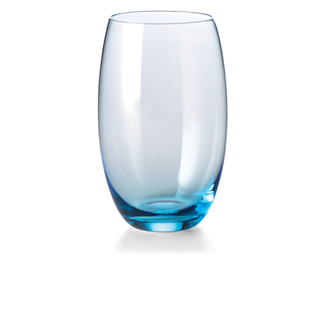 Dibbern 400ml Glass Solid Colour Tumblers Aqua