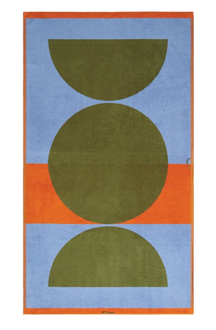 Lateral Objects Towel - Ellipse