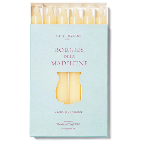 Madeleine Taper Candle - Ivory