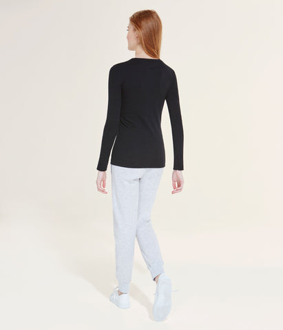 Classic Long Sleeve T Shirt Black