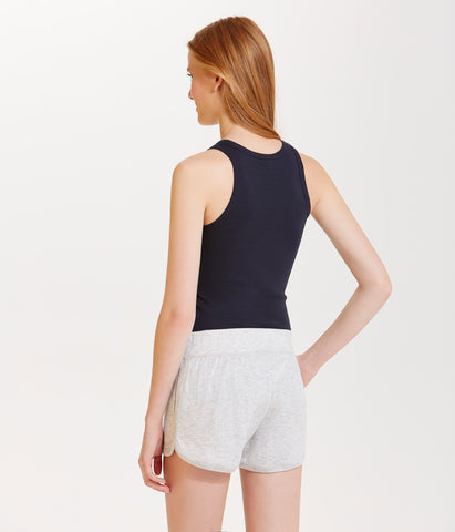 Petit Bateau Women's Navy Tank Top