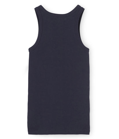 Petit Bateau Women's Navy Tank Top