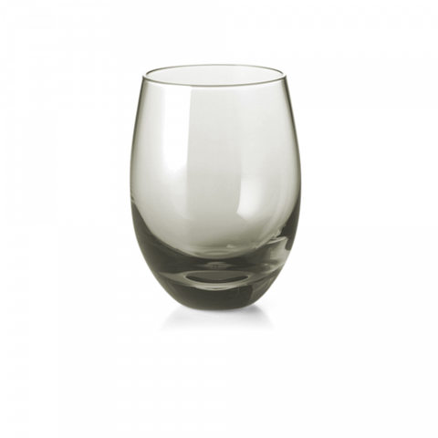 Dibbern 250ml Glass Solid Colour Tumbler Grey