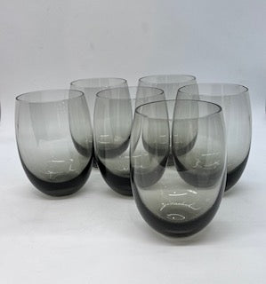 Dibbern 250ml Glass Solid Colour Tumbler Grey